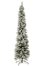   J-LINE KERSTBOOM KUNSTSTOF KLEIN MODEL BESNEEUWD GROEN GROOT