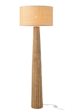 Vloerlamp Paraplu Ailanthushout Naturel