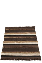 Plaid Etnic Katoen Bruin/Zwart/Beige