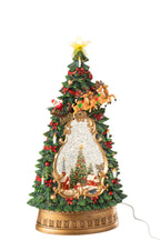 J-LINE KERSTDORP + VERLICHTING PLASTIC MULTICOLOR