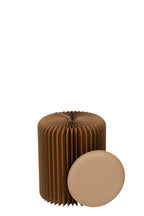 Opvouwbare papieren poef camel