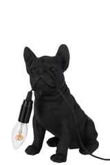 Lamp Bulldog Poly Zwart