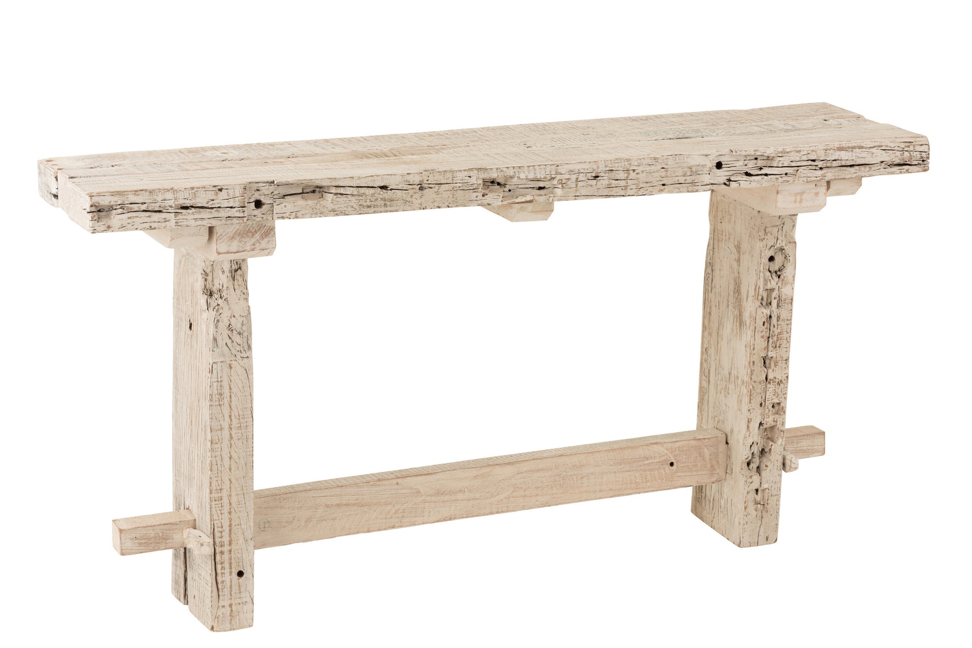 Console Brut Gerecycled Hout White Wash