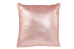 Kussen Omkeerbare Pailletten Roze/Champagne