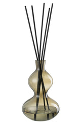 J-LINE GEURIGE OLIE OLIVE & FRANKINCENSE GLAS GROEN GROOT