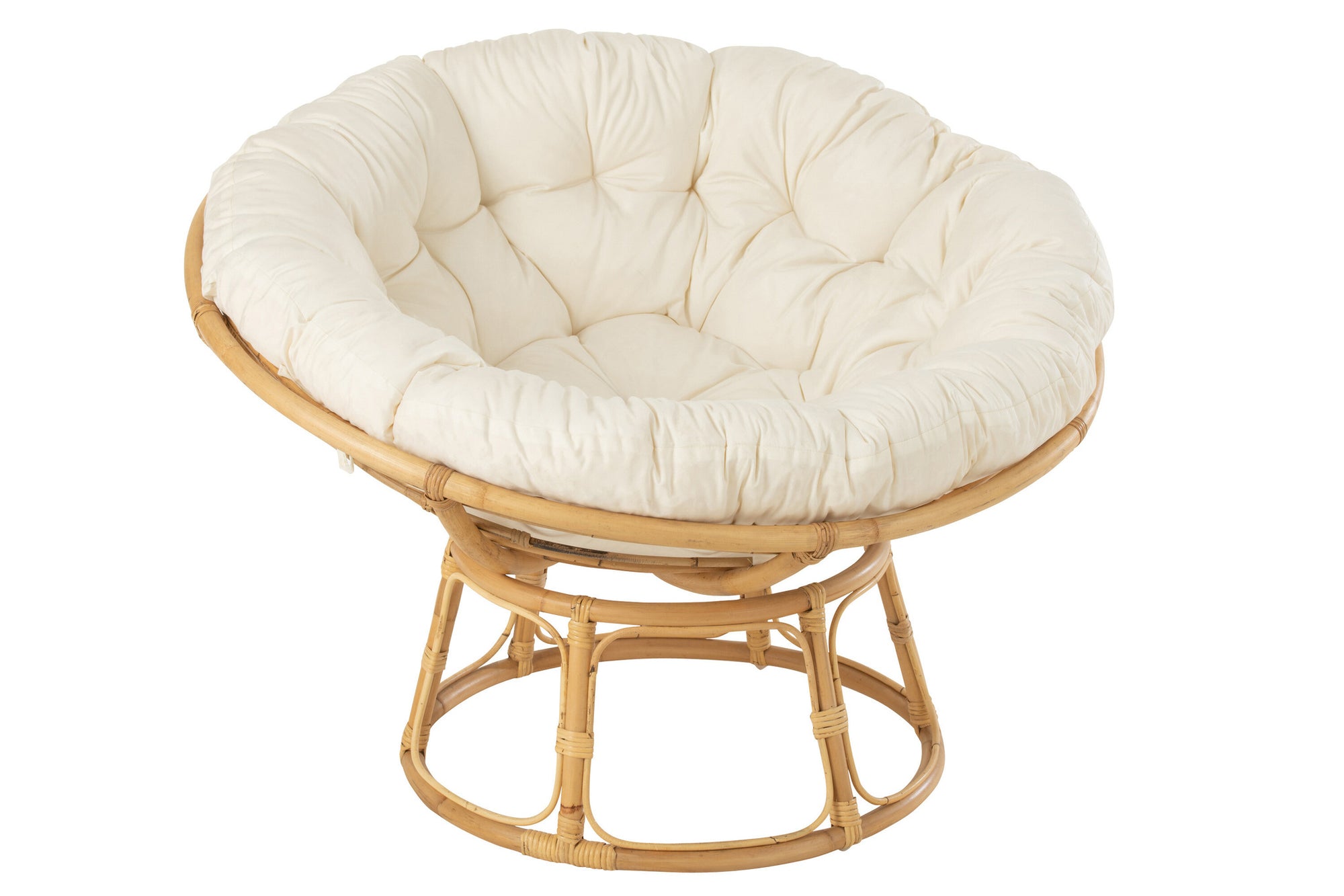 Bank Celine + Kussen Rattan Naturel