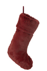 Hanger Stocking Cutie Polyester Bordeaux