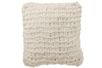 Kussen Gebreid Polyester Wit