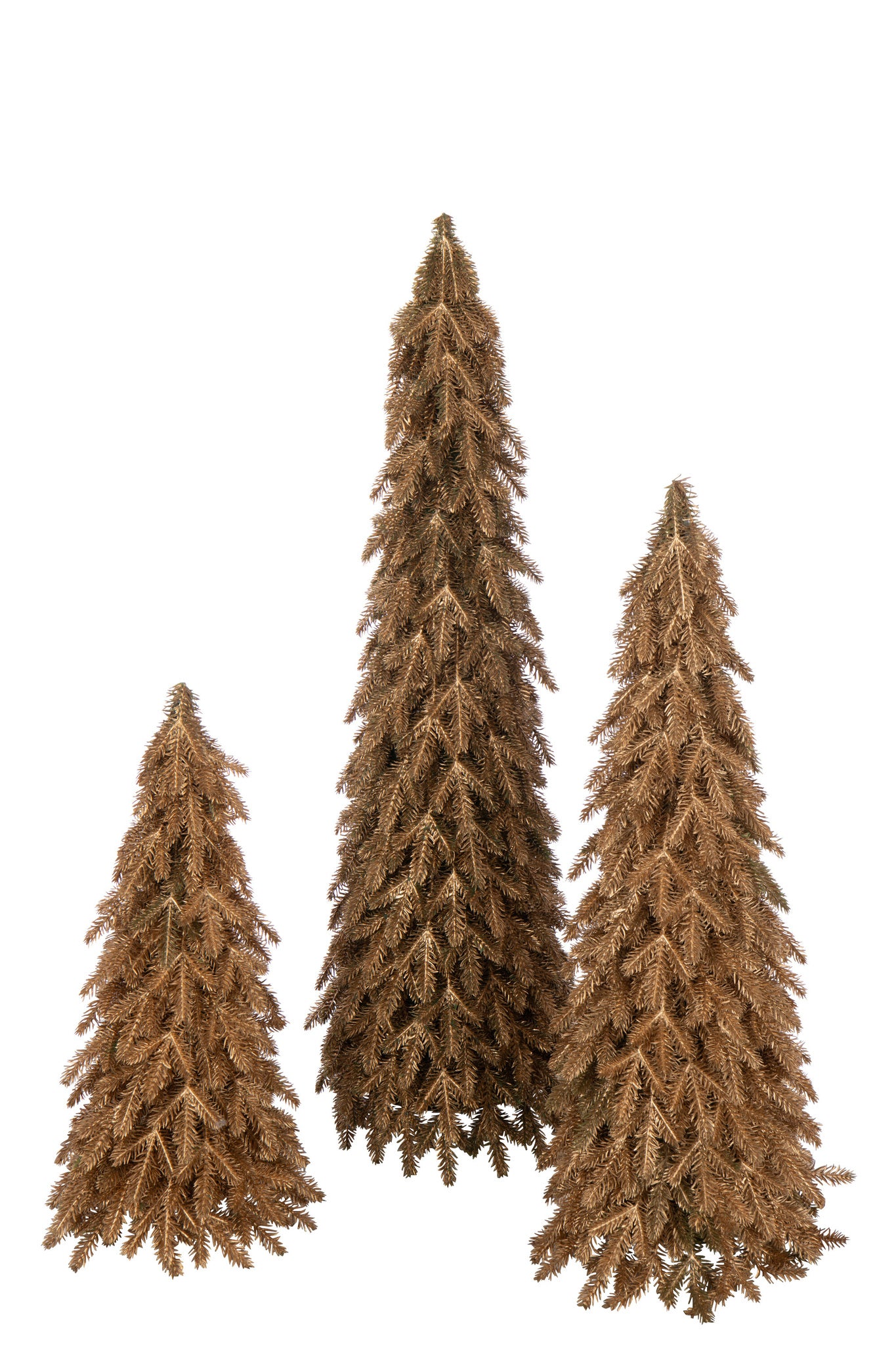 J-LINE KERSTBOOM KUNSTSTOF GOUDKLEURIG GROOT