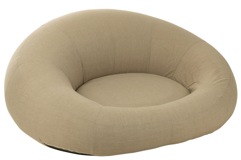J-LINE MATRAS DONUT – POLYPROPYLEEN BEIGE