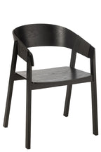 Stoel Naga Essenhout/Touw Zwart
