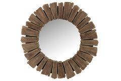 Spiegel Vacay Hout Naturel Groot