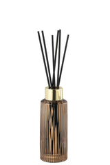 J-LINE GEUROLIE NORDIC VETIVER GLAS AMBER KLEIN