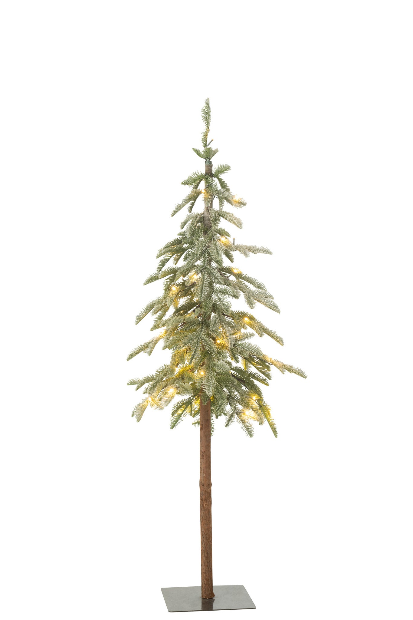 J-LINE KERSTBOOM C+LED PLASTIC SNEEUW GROEN KLEIN