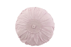Kussen Ronde Kant Katoen Violet