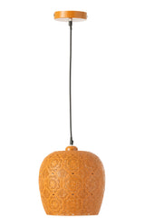 J-LINE HANGING LAMP ALIVE METAL ORANGE LARGE