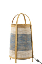 J-LINE FLOOR LAMP JEAN BAMBOO BLUE