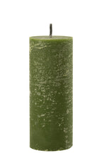 J-LINE BUITENKAARS PILLAR PARAFINE GROEN GROOT – 45 UUR
