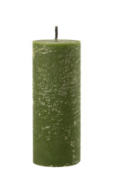 J-LINE BUITENKAARS PILLAR PARAFINE GROEN GROOT – 45 UUR