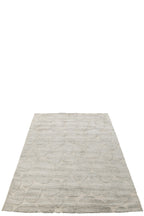 Rug Steenpatroon Polyester Grijs Blauw