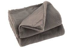 J-LINE PLAID CUTIE POLYESTER TAUPE