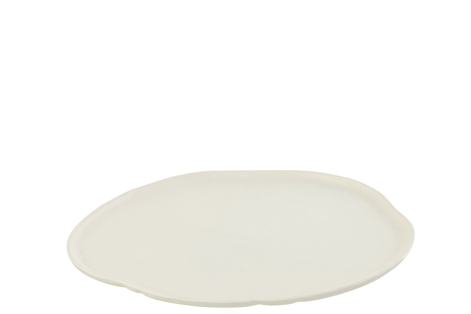 Lade Ronde Aluminium Wit Middelgroot