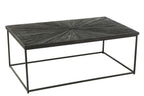 Salontafel Shanil Hout/IJzer Zwart