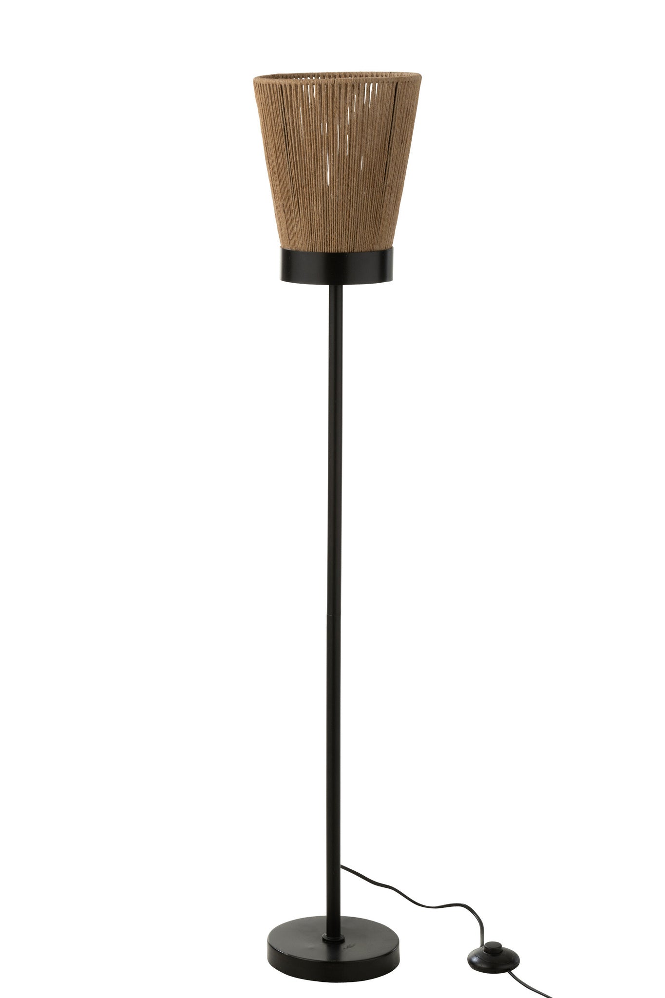 Vloerlamp Luna Jute Beige Groot
