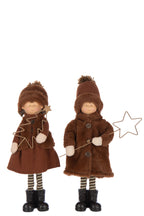 J-LINE JONGEN/MEISJE STER + BOOM POLYESTER MULTIKLEUR ASSORTIMENT VAN 2