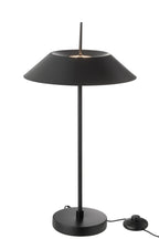 Zwart metalen LED-tafellamp