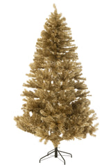 J-LINE KERSTBOOM KUNSTMATIG PVC GOUDKLEURIG GROOT