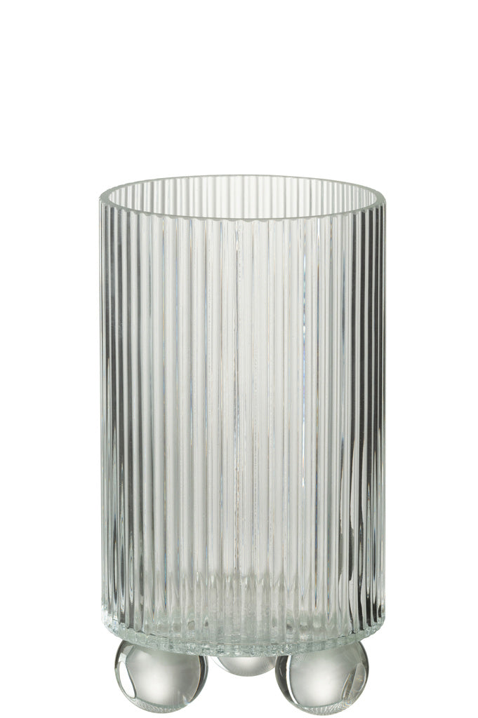 J-LINE HURRICANE CLARA – GLAS TRANSPARANT GROOT