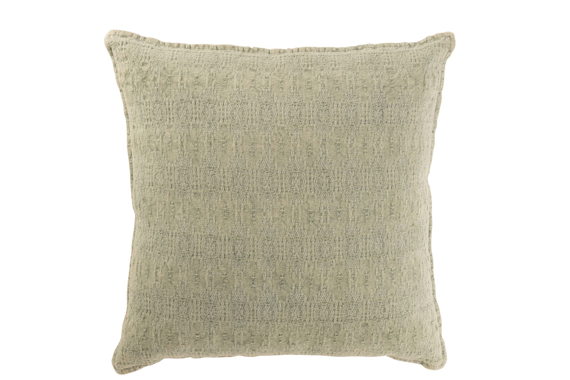 J-LINE KUSSENPATROON KATOEN/POLYESTER MINT