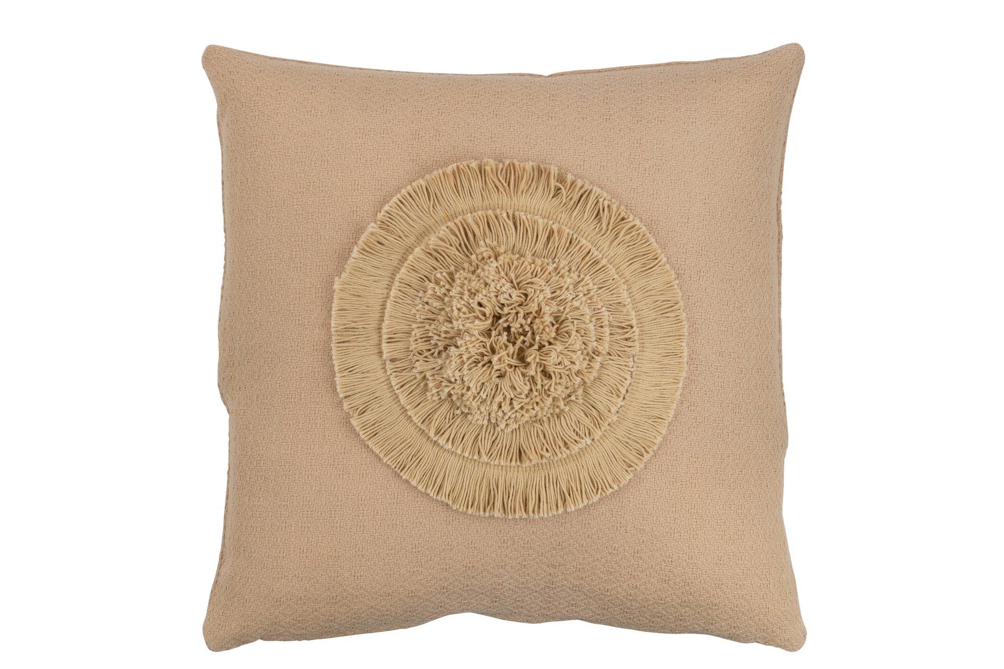 Kussen Zon Vierkant Polyester Beige