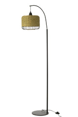 Vloerlamp lantaarn metaal groen