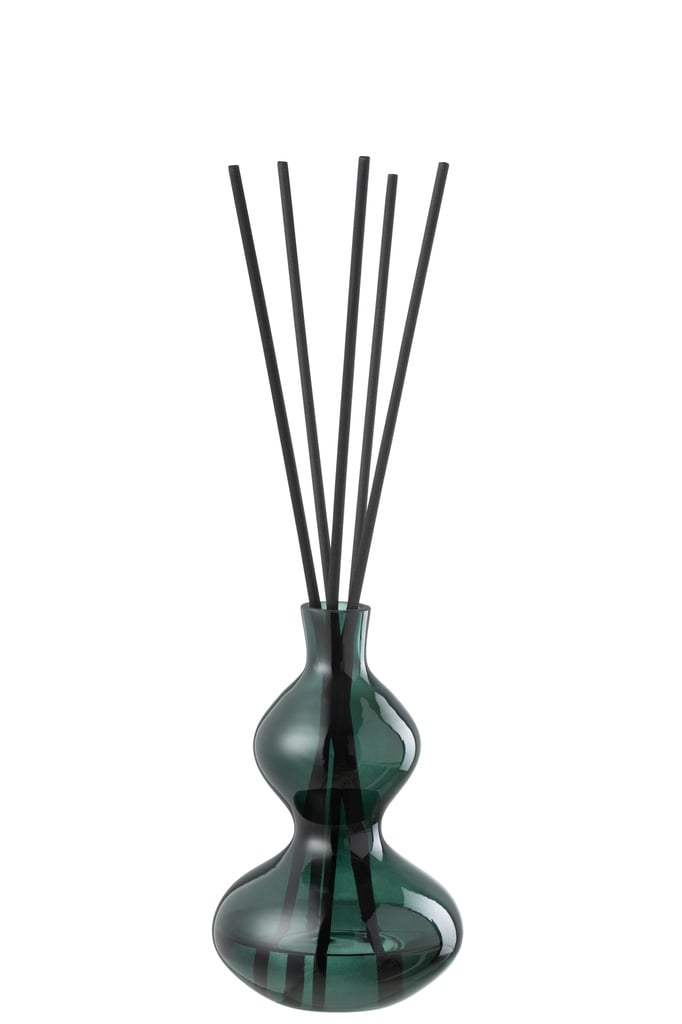 J-LINE GEUROLIE CEDAR BREEZE GLAS DONKERGROEN KLEIN