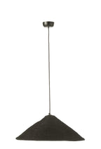 J-LINE HANGING LAMP HAT MOONJ GRASS BLACK SMALL
