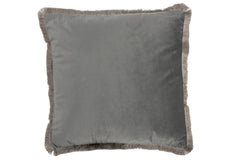 Kussen Alpha Vierkant Polyester Grijs
