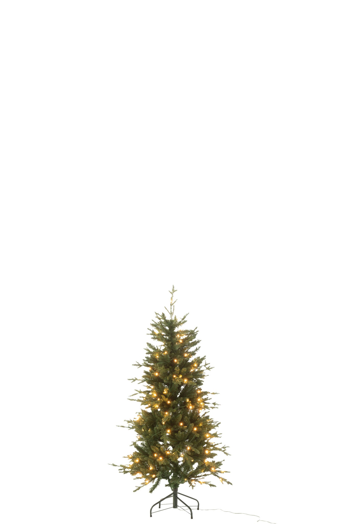 J-LINE KERSTBOOM 160 LED KUNSTMATIG DONKERGROEN KLEIN