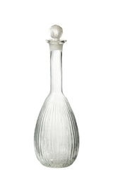 J-LINE KARAF STRIPES GLAS TRANSPARANT