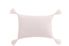 J-LINE KUSSEN KERSTBOMEN KATOEN WIT