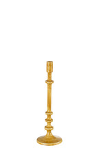  J-LINE KANDELAAR CLASSIC ALUMINIUM OCHRE LARGE