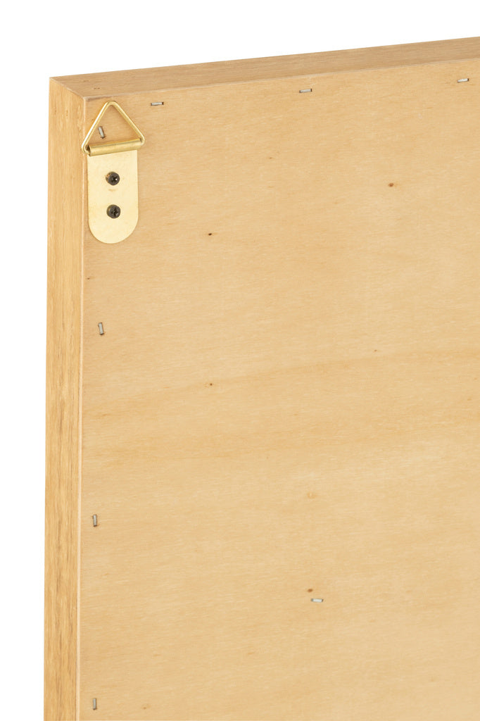 J-LINE WANDDECORATIE ZEESTER HOUT NATUREL