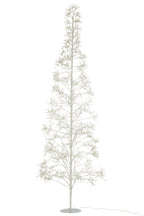 J-LINE BOOM 3000 LED METAAL WIT GROOT