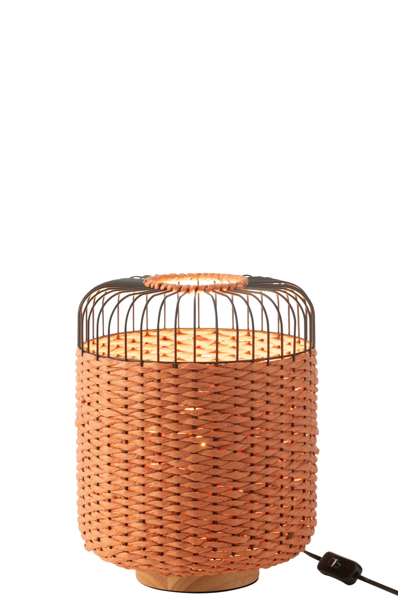 Tafellamp Metaal Oranje