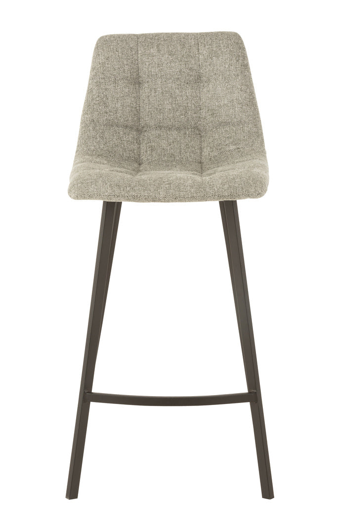 J-LINE BARKRUK STEPHANE – TEXTIEL/METAAL – GRIJS/ZWART – 95 CM
