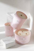 J-LINE GEURKAARS EXCELLENT GLAS ROZE LARGE – 40 UUR