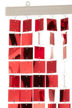 Gordijn Vierkant Pvc Rood