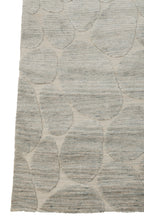 Rug Steenpatroon Polyester Grijs Blauw