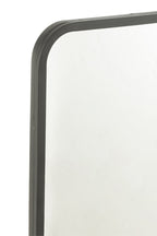 J-LINE SPIEGEL RECHTHOEKIG – MAT ZWART 120×40 CM